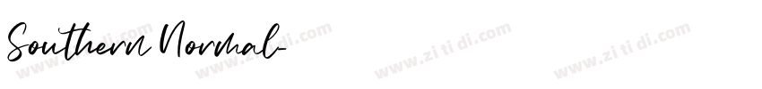 Southern Normal字体转换